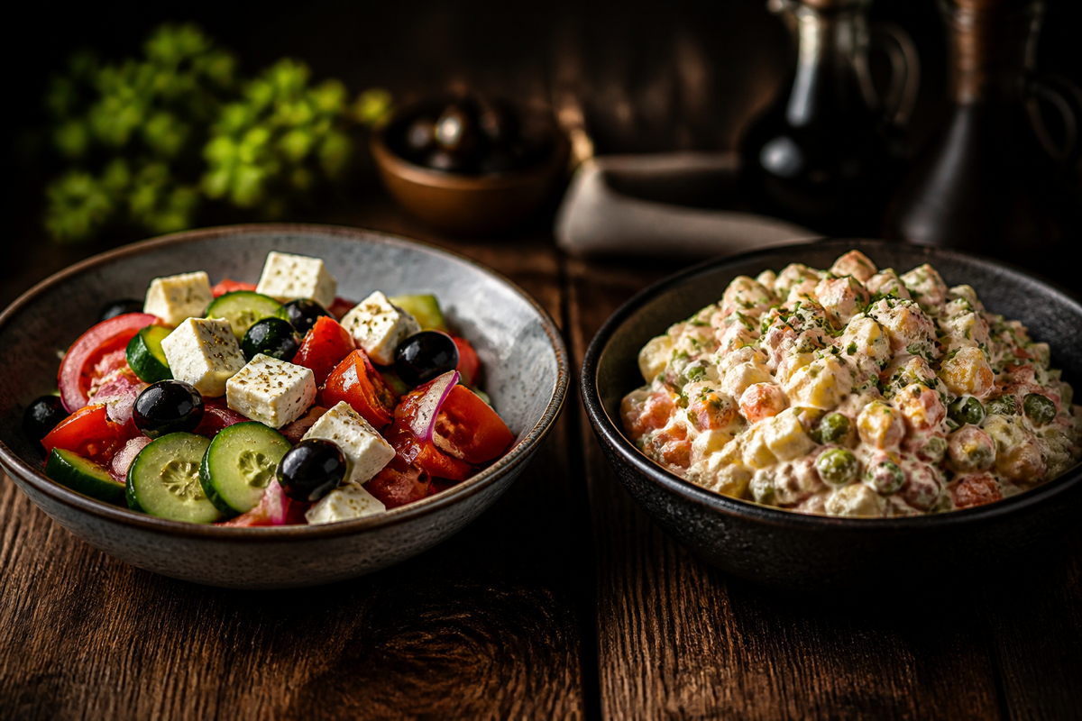 Salads at Bekre