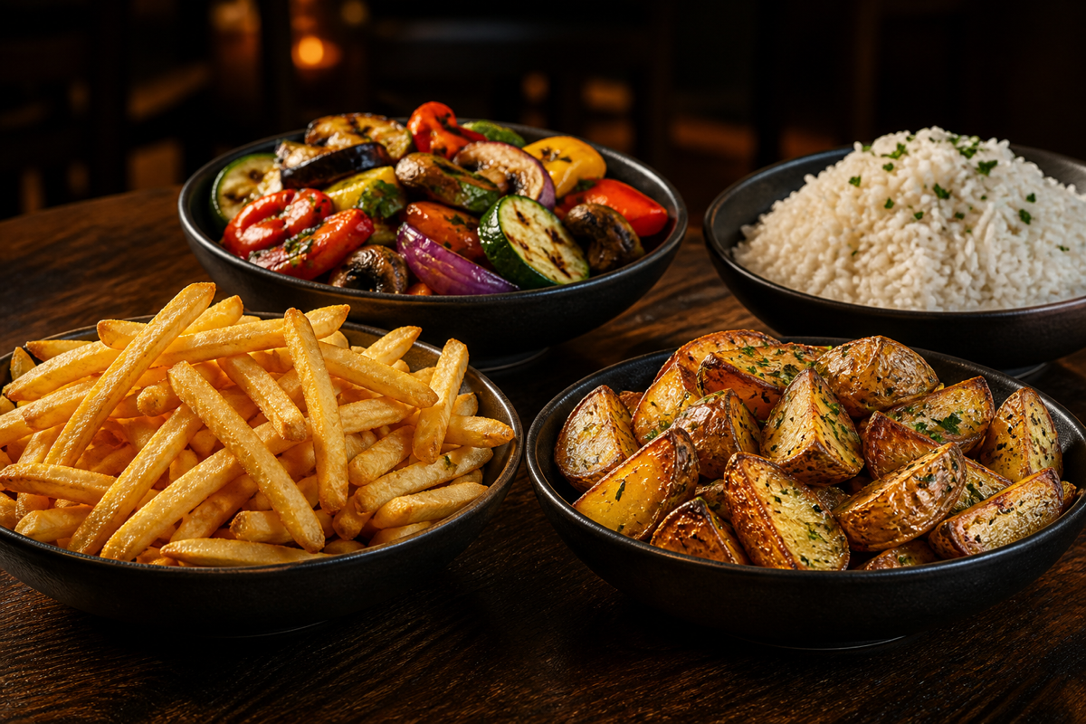 Side dishes at Bekre