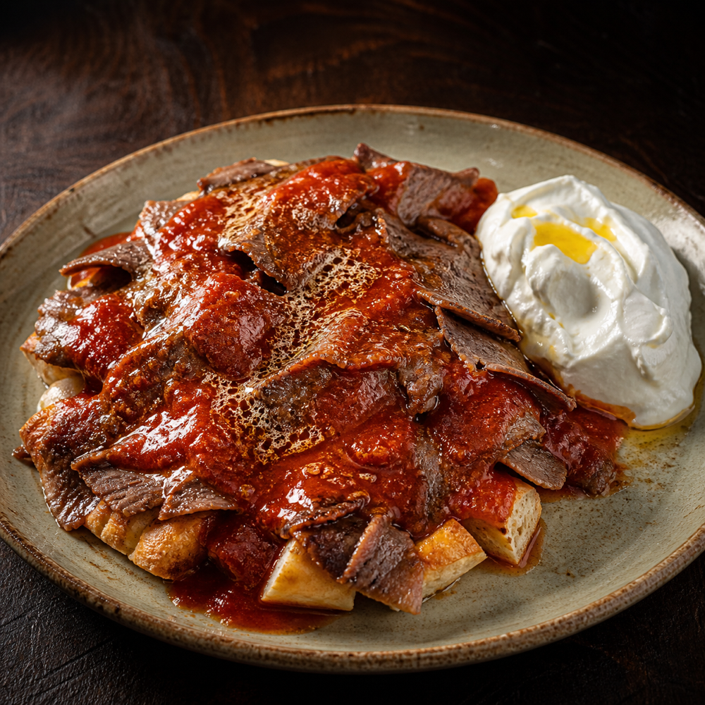 Iskender kebab at Bekre